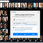 **A vibrant online forum:** Show a diverse group of people happily interacting within a digital forum setting. The forum interface should be clean and modern, with easily accessible threads and features promoting community engagement (e.g., like buttons, reply options, user profiles). The overall tone should be positive and collaborative.