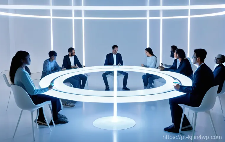 웹 기술을 활용한 커뮤니티 플랫폼 개발 - **Prompt 2: Creator Mastering Digital Tools for Growth**
    "A medium shot of a focused individual,...